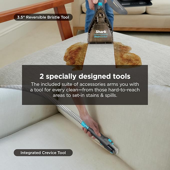 Shark StainStriker Portable Carpet & Upholstery Cleaner w/on board self cleaning - Image 5