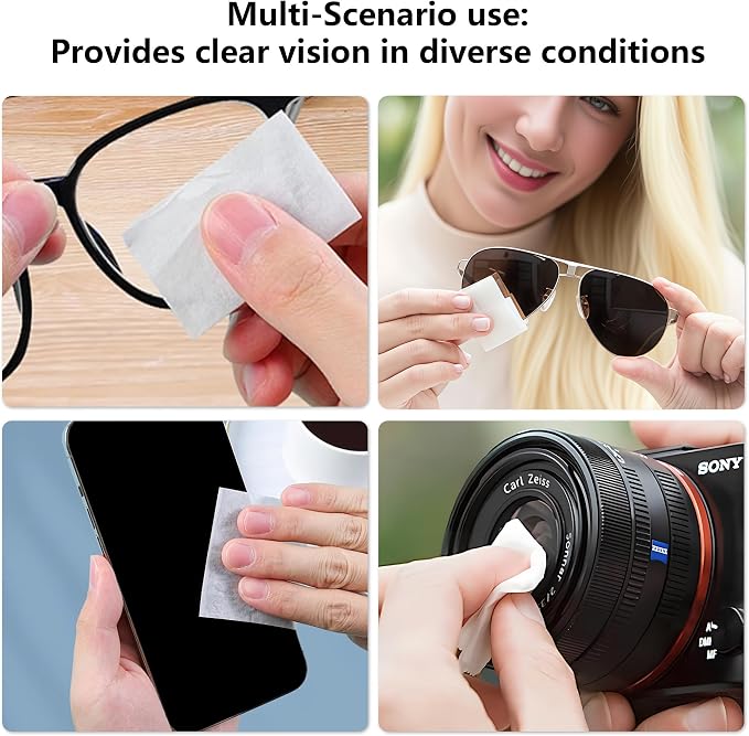 Anti-Fog Lens Wipes, Quick-Clean Lens Cloths - Image 5