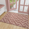 hicorfe Indoor Doormat, Front Back Door Mat Rubber Backing Non Slip Door Mats by Hicorfe