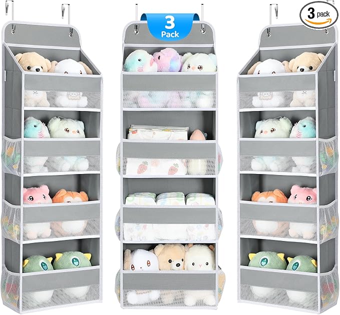 Yecaye 3 Pack 4-Tier Over The Door Organizer by Yecaye