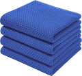 Homaxy 100% Cotton Waffle Weave Kitchen Dish Towels, Ultra Soft Absorbent Quick by Homaxy