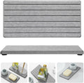 2PCS Instant Dry Diatomite Stone Counter Makeup Tray Organizer, Fast Drying by Razborci
