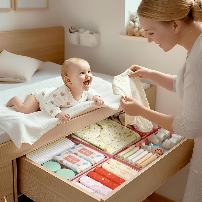 DIMJ Drawer Organizer Clothes - Image 3