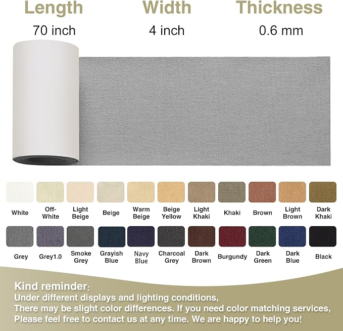 Canvas Repair Tape 4×70 Inch Waterproof Self-Adhesive Fabric Repair Patch - Image 4