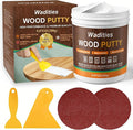 White Wood Filler, Paintable Stainable Wood Repair Putty, 9.87 Ounce Wood by Wadities