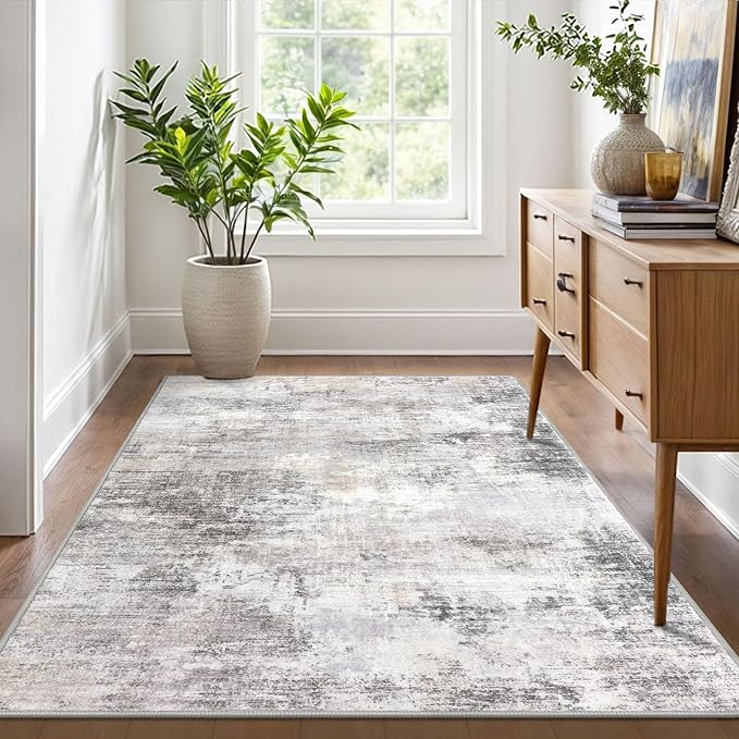 IOHOUZE Abstract Area Rug 4x6 Ft Washable Rugs - Image 8