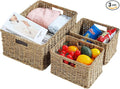 HOONEX Large Wicker Baskets for Storage, Seagrass Baskets by HOONEX