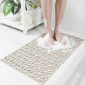 Shower Mat Non Slip Bathtub Mat, 27 x 16 Inch Eco-Friendly Soft Bath Mat by Unknown