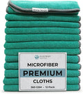 EvaClean Premium Microfiber Cleaning Cloth 16"x16" by Evaclean