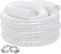 Dust Collection Hose 2-1/2 in × 10 ft Heavy Duty Clear Flexible PVC Reinforced by ZY-hosetube