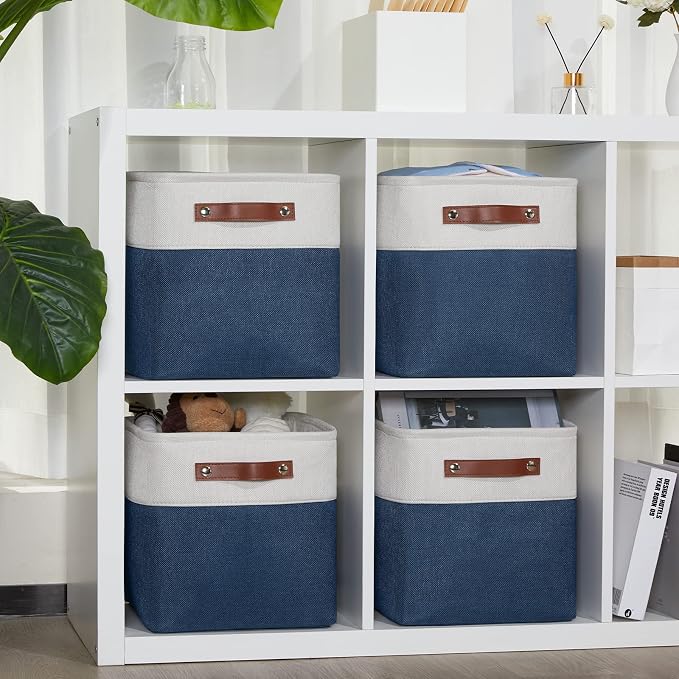 DULLEMELO [Set of 4 Storage Cubes Baskets - Image 4