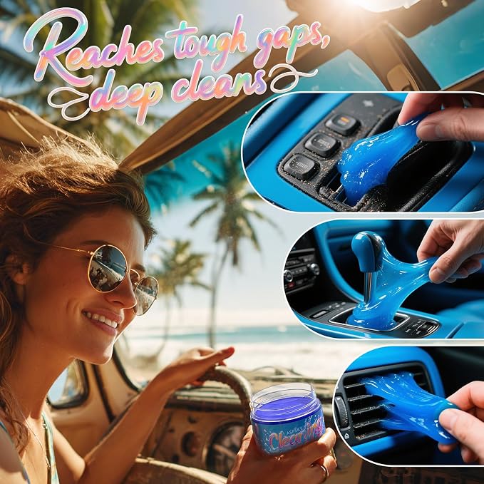 ASFSKY Car Cleaning Gel Cleaning Putty Universal Dust Cleaning Car Interior - Image 3