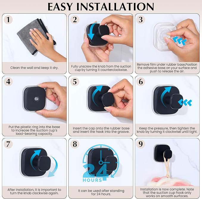 Suction Cup Hooks for Shower - Image 7