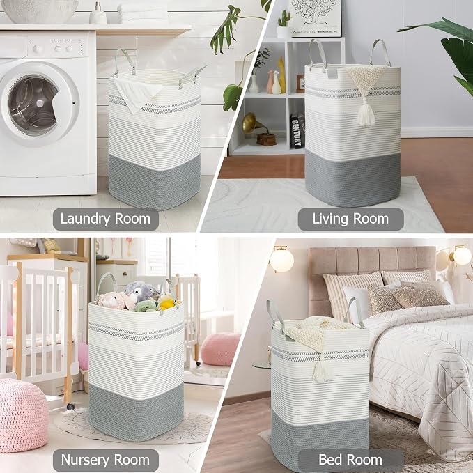 danpinera 75L Woven Laundry Hamper - Image 8