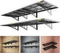 4Pack 2x3ft Adjustable Metal Garage Wall Shelving Heavy Duty Garage Storage by Unknown