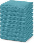 Homaxy 100% Cotton Waffle Weave Kitchen Dish Towels, Ultra Soft Absorbent Quick by Homaxy