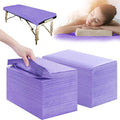 Disposable Bed Sheets 200 Pcs 31" x 71" Massage Table Sheets Non Woven Fabric by XATUMO