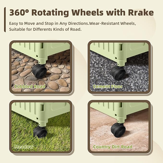 Heavy Duty Rolling Cart for Stairs：Collapsible Utility Crate - Image 6