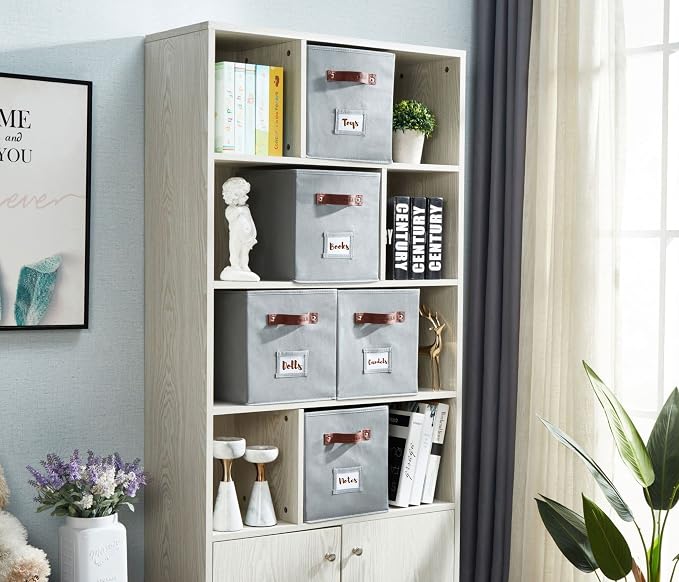 DECOMOMO Storage Cubes, Fabric Organizer Bins - Image 2