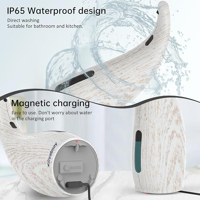 Adjustable Automatic Soap Dispenser Touchless, 4 Adjustable Levels Touchless - Image 4