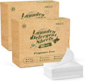 Poesie Laundry Detergent Sheets Fragrance Free 320 Sheets Liquid Free Travel by Poesie