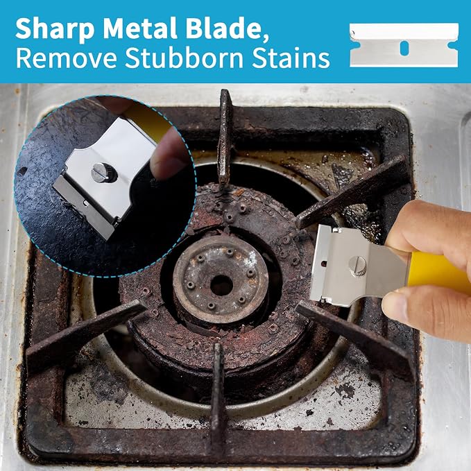 2 Pack Razor Blade Scraper, - Image 3