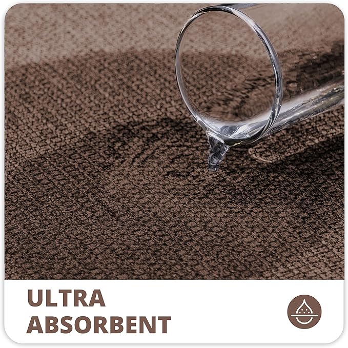 Bath Mat, Ultra Thin Bathroom Rugs, Rubber Bath Mats - Image 4