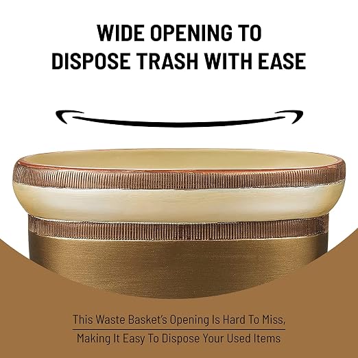 Zahari Home Decorative Trash Can - Image 7