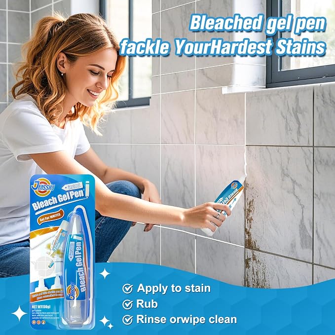 Bleach Pen, Bleach Pen For Clothing, Stain Remover Pen, Mold Stain Remover Gel - Image 5