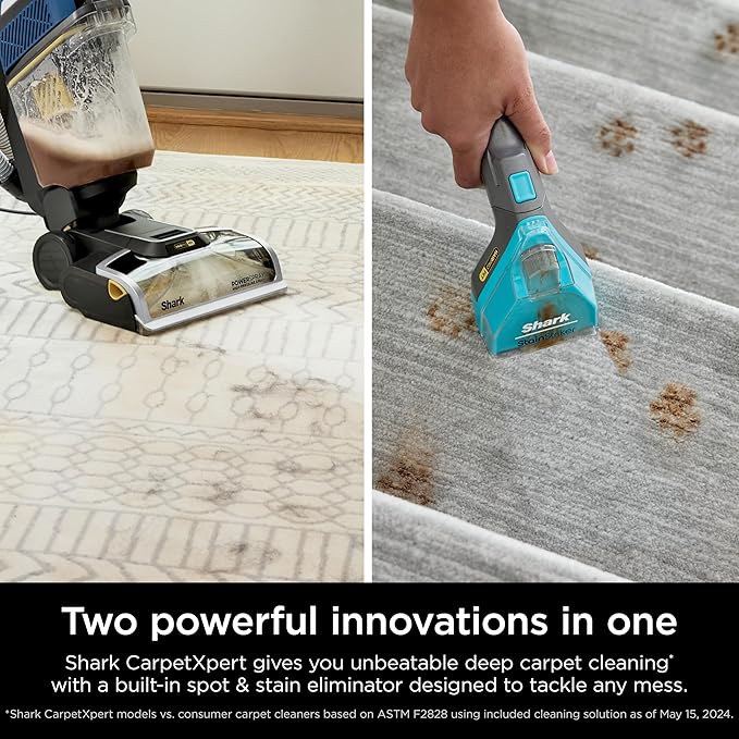 Shark CarpetXpert HairPro with StainStriker Upright Carpet, Area Rug & - Image 2