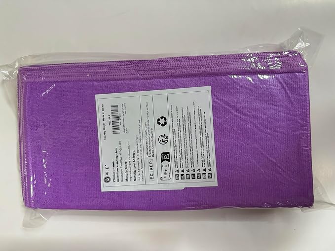 Microfiber Cleaning Cloth-24Pcs Ultra Soft Highly Absorbent Rags - Image 7