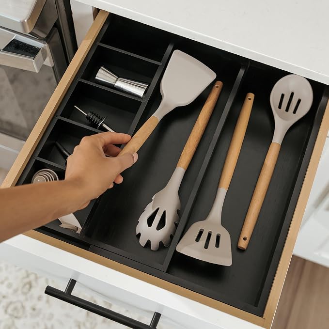 KitchenEdge Adjustable Kitchen Drawer Organizer - Image 7