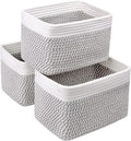 Small Cotton Rope Basket – Storage Bin by RRUNKA