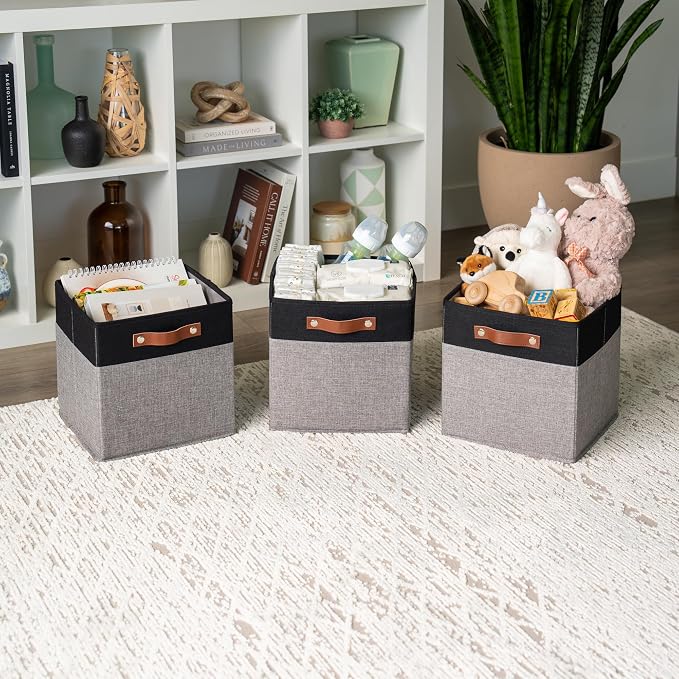 OrganiHaus 11x11 Cube Storage Bins - Image 4