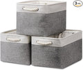 HNZIGE Large Fabric Storage Baskets by HNZIGE