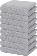Homaxy 100% Cotton Waffle Weave Kitchen Dish Towels, Ultra Soft Absorbent Quick by Homaxy