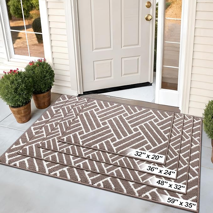 OLANLY Indoor Door Mat, 48x32 Inch, Dirt Resistant and Absorbent, Non-Slip - Image 7