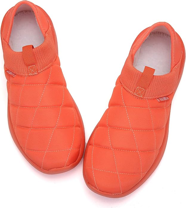 KUBUA Slippers for Men and Womens Indoor House Shoes Plush Slip on Outdoor - Image 5
