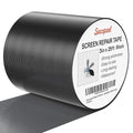 Black Window Screen Repair Tape, 3IN X 25FT Screen Repair Kit by Secopad
