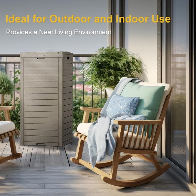 31-Gallon Outdoor Trash Can - Image 9