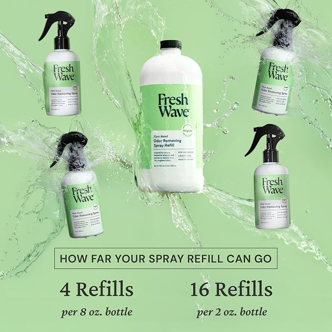 Fresh Wave Original Scent Odor Eliminator Spray & Air Freshener Refill - Image 6
