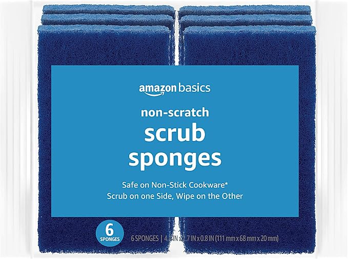 Amazon Basics Non-Scratch Sponges by AmazonBasics