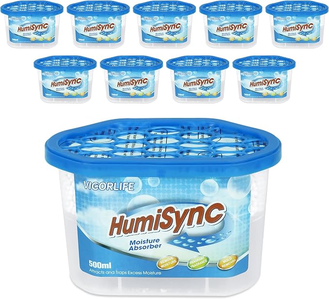 Moisture Absorbers 10 Pack, Portable Humidity Absorber Boxes by Unknown