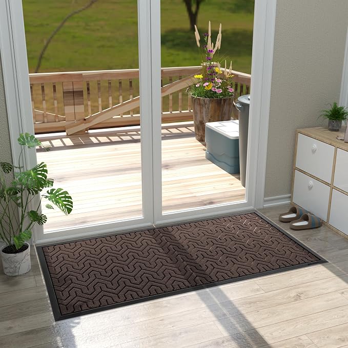 Yimobra Large Door Mat Outside Entrance 47x24, Waterproof Heavy Duty Outdoor - Image 7