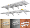 4Pack 2x3ft Adjustable Metal Garage Wall Shelving Heavy Duty Garage Storage by Unknown