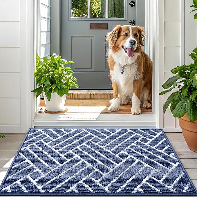 OLANLY Indoor Door Mat, 32x20 Inch, Dirt Resistant and Absorbent, Non-Slip - Image 6