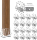 24PCS Rectangular Chair Leg Floor Protectors by Violibar