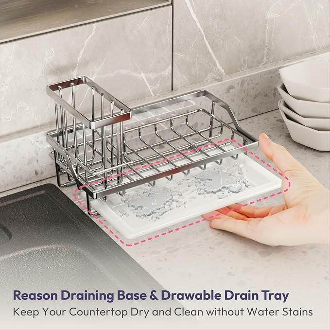 SWTYMIKI Multifunctional Kitchen Sink Caddy - Image 5