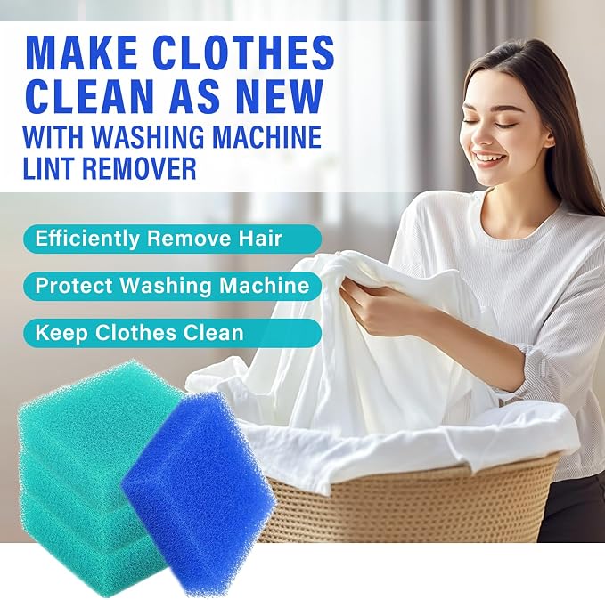 Easy Pet Hair Remover for Laundry, Laundry Hair Catcher for Clothes, Sheets and - Image 7