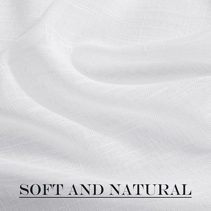 NICETOWN French Door Curtains for Sliding Glass, 80 inch Long Curtains for - Image 6